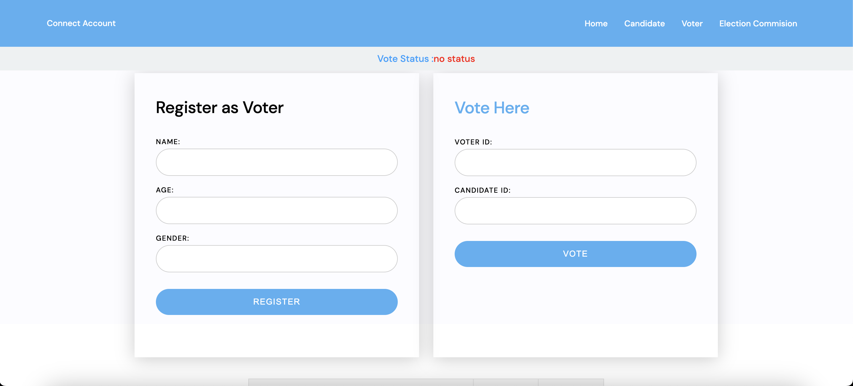 Voting DApp
